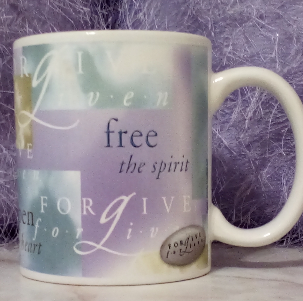 💜 "Forgive Forgiven" 12 oz Coffee Mug
